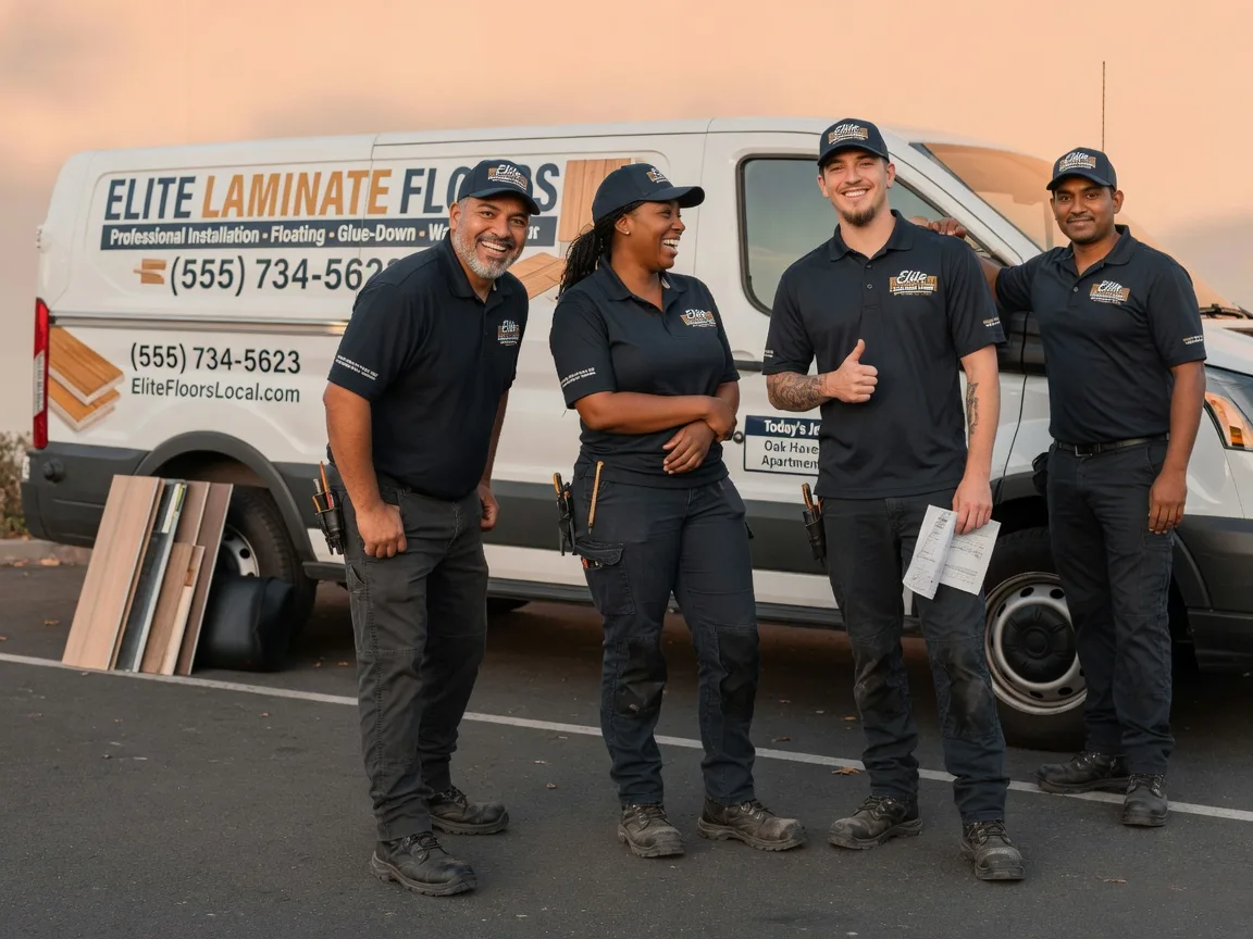 Laminate flooring installation company in Temperance, MI